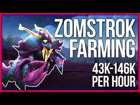 Zomstrok Farming - 75k with WoD Battle Pets (WoW Gold Guide)
