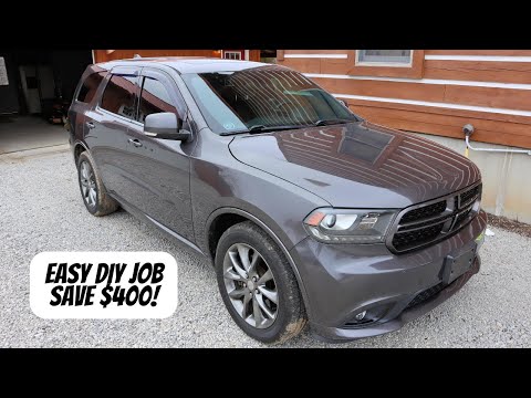 How to Change 2014-2020 Dodge Durango RT Rear Brakes | HD vs Regular Brake Rotors