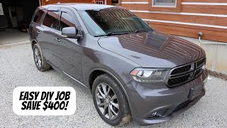 How to Change 2014-2020 Dodge Durango RT Rear Brakes | HD vs Regular Brake Rotors