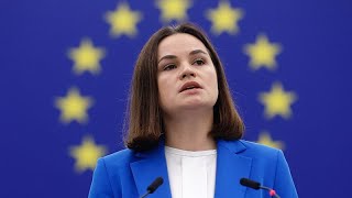Tichanowskaja: Belarus ist mögliches Sprungbrett für russischen Angriff auf die baltischen Staaten