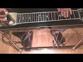 John Anderson “Blue Lights & Bubbles” - Pedal Steel Guitar Lesson