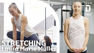 Stretching- &amp; Mobility-Übungen mit Laura Marie Müller | Trainingshelden