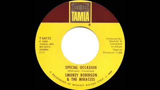 1968 HITS ARCHIVE: Special Occasion - Smokey Robinson &amp; The Miracles (mono)