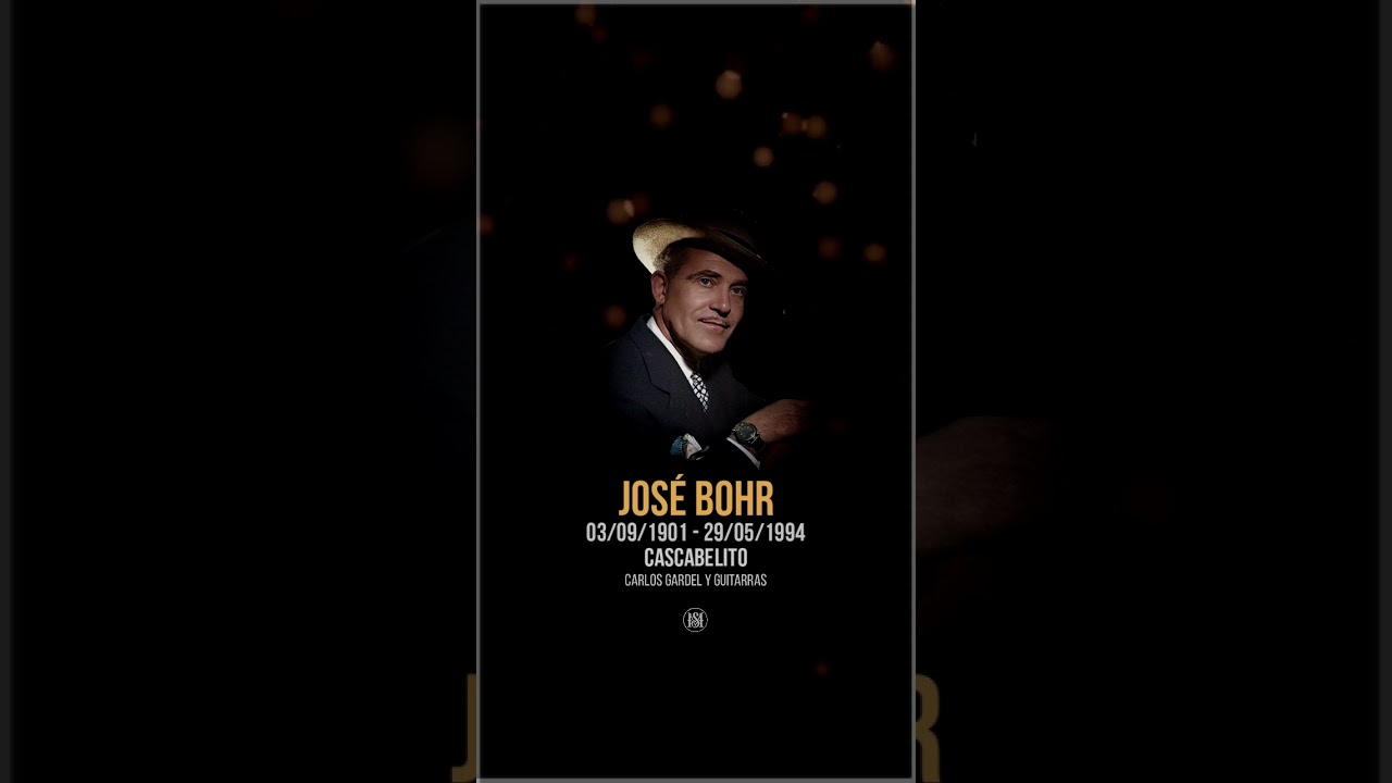 José "El che" Bohr. A 122 años de su nacimiento. #Tango #Gardel #Gotan #Argentina