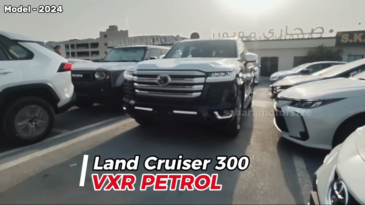تويوتا لاند كروزر VXR V6 4.0L Petrol Automatic Full Option video