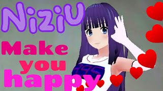🔴【踊ってみたxVTuber】Make you happy【博多きくこ】