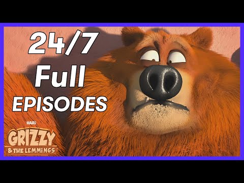 🔴LIVE! GRIZZY & THE LEMMINGS FULL EPISODES! | EAGLE SPIRIT! | GRIZZY & THE LEMMINGS WEEKEND FUN!🔴