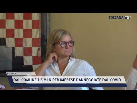 2021-07-12 PISTOIA - DAL COMUNE 1,5 MLN PER IMPRESE DANNEGGIATE DAL COVID