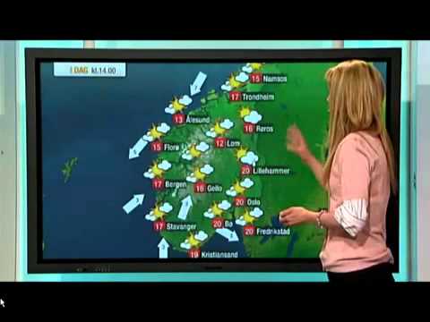 Her blir TV2-Været _jumpet_ av Jimmy Jump - The TV2 Norway