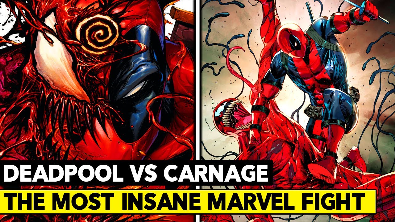 DEADPOOL VS CARNAGE! TOO DARK FOR THE MOVIES!