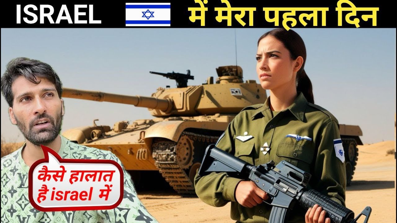 MY FIRST DAY IN ISRAEL , TEL AVIV , इजराइल में मेरा पहला दिन