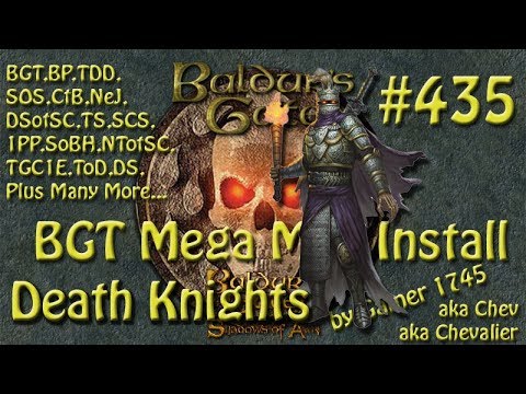 Let's Play Baldur's Gate Trilogy Mega Mod Part 435 Death Knight Lords
