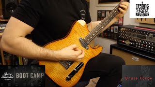 Video thumbnail for BareKnucklePickups Bootcamp Series Brute Force Tele Pickups Demo by Josh Wibaut & Johno Madgwick by Josh Wibaut