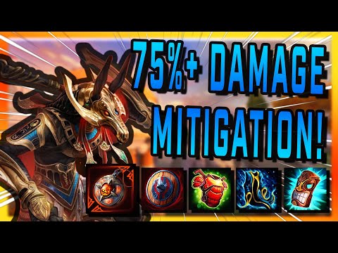 THIS SET BUILD WILL MAKE YOU A WALKING AEGIS - Smite Set Solo (S9 GM Ranked)