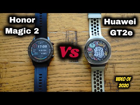 Huawei Watch GT2E vs Honor Magic Watch 2 - After 1 Month! Best Smartwatch 2020?