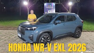 Honda WR-V EXL 2026 - Dez destaques do modelo