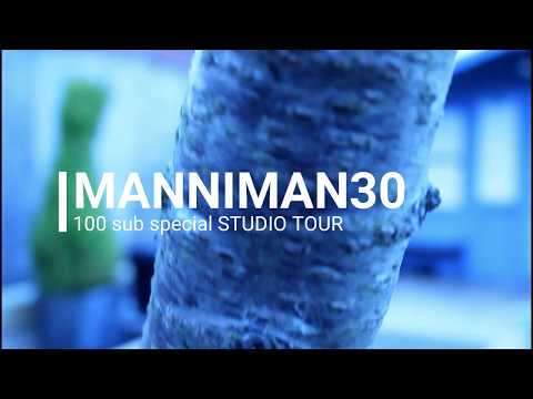 ManniMan30's 100 subscriber special studio tour
