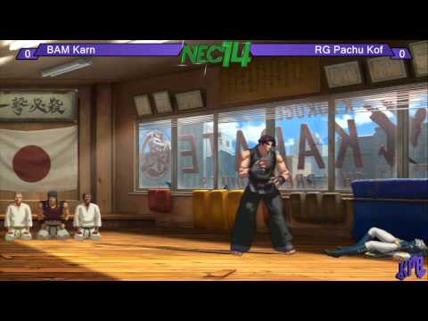 NEC 14 KOF XIII Top 8 BAM Karn vs. RG | PachuKof