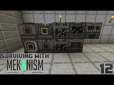 Surviving With Mekanism v10 :: E12 - 4x Ore Processing
