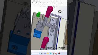 Fixture Design in Solidworks// Solidworks tutorial// #shorts  #design #solidworktutorial