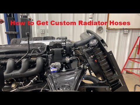 How to get that perfect custom radiator hose for LS or any engine swap step by step instructions