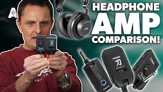 Video thumbnail for Headphone Amp Shootout! Boss Katana Go vs Fender Micro Mustang Plus vs NUX MP3 by Andertons Music Co