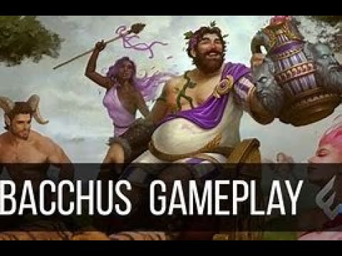 Smite | Bacchus support gameplay