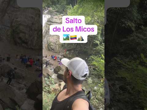 CASCADA SALTO DE LOS MICOS EN VILLETA, CUNDINAMARCA
