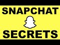 SNAPCHAT - Tips, Tricks and Glitches - YouTube