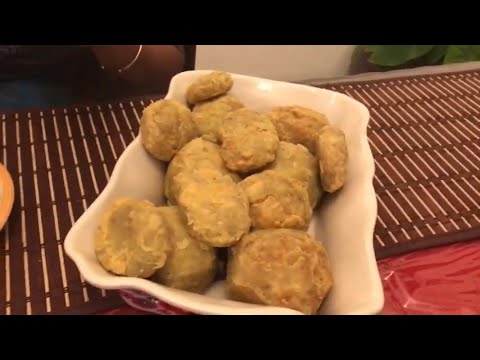 How to make YUMMY potato egg ball.