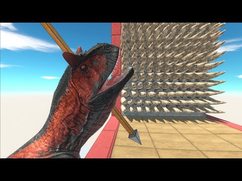 Who in The Units Can Escape The Wall of Thorns? - Animal Revolt Battle Simulator