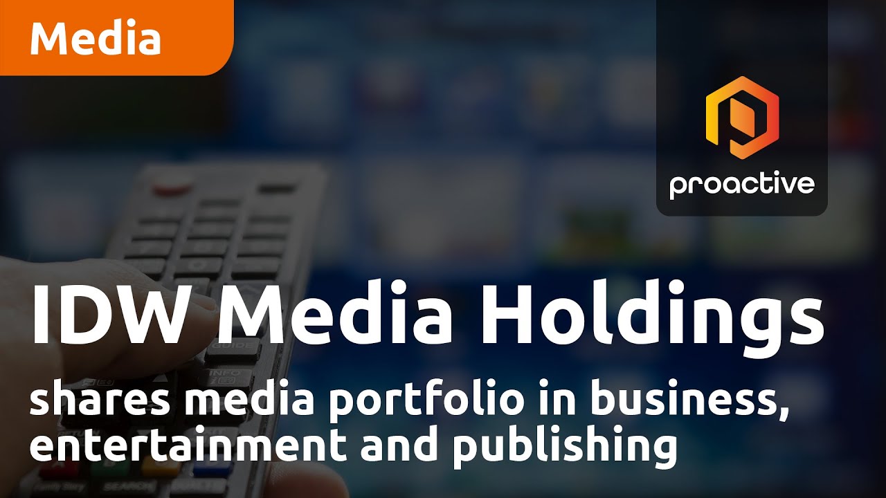IDW Media Holdings shares media portfolio in business, entertainment and publishing