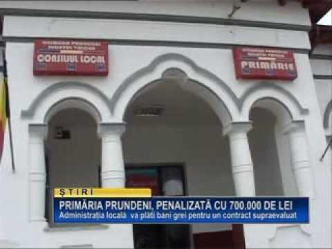 Primaria Prundeni penalizata cu 700.000 de lei