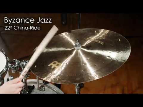 Meinl Byzance Jazz Sizzle China Ride Cymbal 22" image 6
