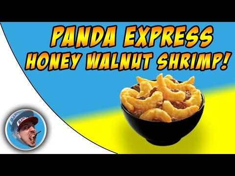 Panda Express Honey Walnut Shrimp! - Food Review!