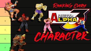 Ranking Every Street Fighter Alpha 3 Character!