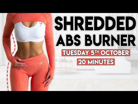 SHREDDED ABS BURNER (sculpt & tone) | 20 minute Workout