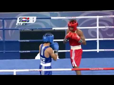 48kg Semifinal 1   HAMID Mohd SIN vs ALIZADA Salman AZE