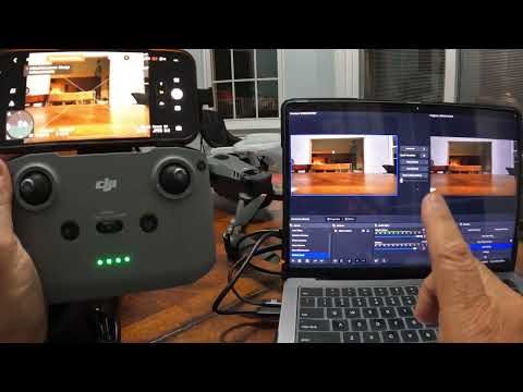 DJI RTMP Video to computer running OBS