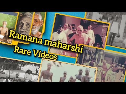 Ramana Maharshi Rare video | Ramana maharshi old videos 📹 photos 📸 | hansijeevi