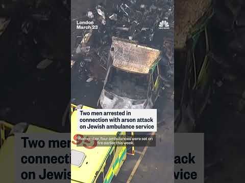 2 arrested in connection to attack on Jewish ambulances