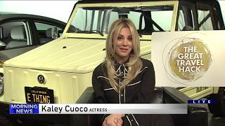 WGN News | Kaley Cuoco on 'Big Bang Theory' ending, new YouTube show 'The Great Travel Hack'