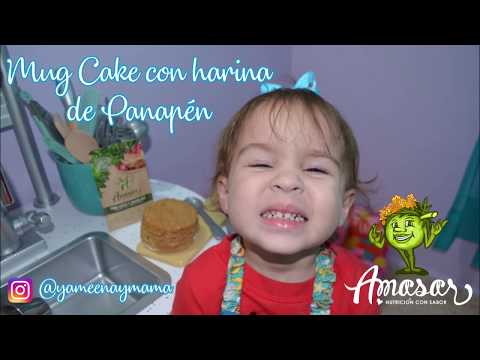 Mug Cake con harina de panapén (Amasar LLC)
