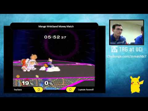 Mango Wristband Money Match - SoySaus (Puff, ICs) vs Captain Faceroll (Fox) - SSBM