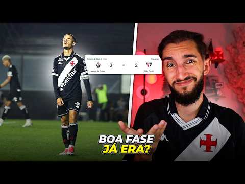 Vasco 0 x 2 São Paulo - TAVA BOM DEMAIS PRA SER VERDADE???
