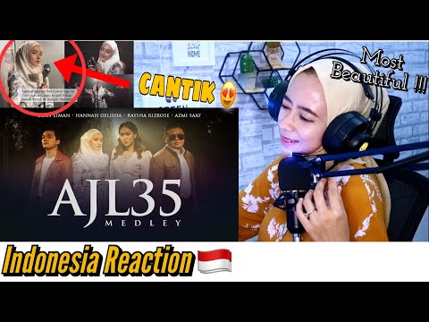 AJL35 MEDLEY! Hannah Delisha, Azmi Saat, Raysha Rizrose, & Dean Eiman | SO EXCITED !!FIRST REACTION