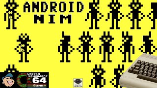 ANDROID NIM – Commodore 64 (1985) | Laser‑Puzzler Classic with Animated Androids