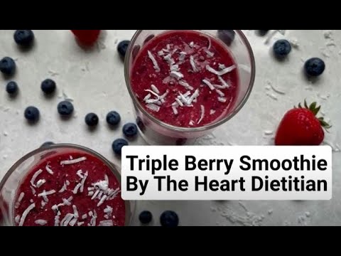 Triple Berry Smoothie