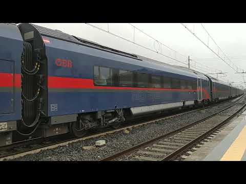 EURONIGHT Vienna/Monaco di Baviera - Roma effettuato con il nuovo materiale NIGHTJET