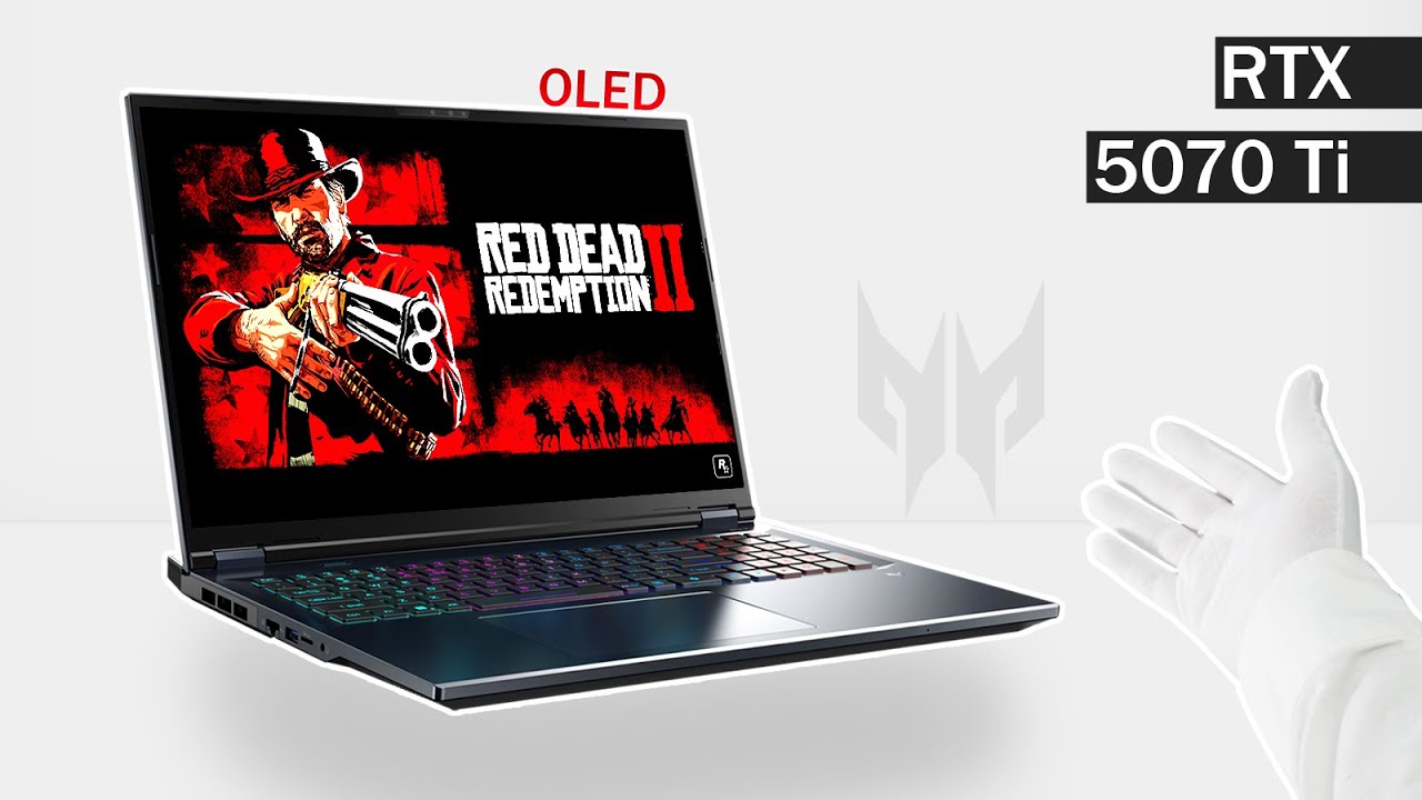 Miniatura da avaliação em vídeo de Notebook Gamer Acer Predator Helios Neo 16 PHN16-72 Core i9 32GB RTX 5070Ti 1TB